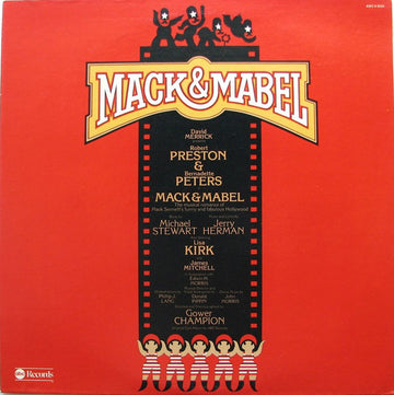 David Merrick (2) Presents Robert Preston (3) & Bernadette Peters : Mack & Mabel (Original Cast Recording) (LP, Album, San)