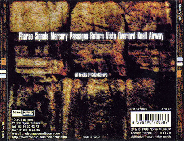 Oil 10 : Blocks (CD, Album)