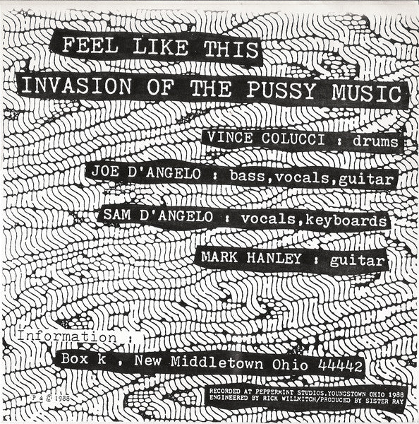 Sister Ray : Feel Like This (7")
