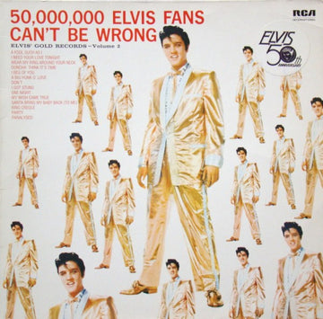 Elvis Presley : 50,000,000 Elvis Fans Can't Be Wrong (Elvis' Gold Records, Vol. 2) (LP, Comp, Mono, RE)