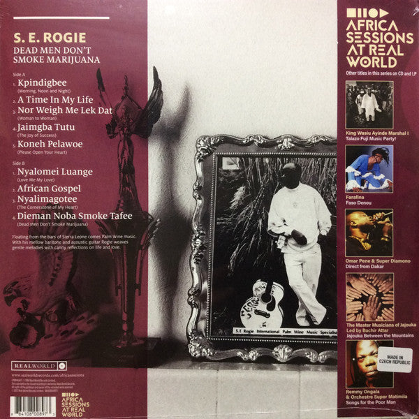 S. E. Rogie : Dead Men Don't Smoke Marijuana (LP, Album, RE, Pur)