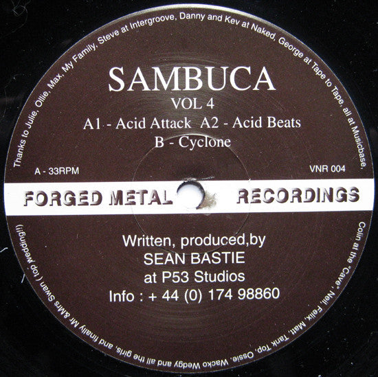 Sambuca : Vol 4 (12")