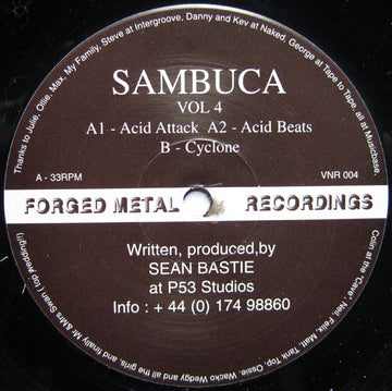 Sambuca : Vol 4 (12")