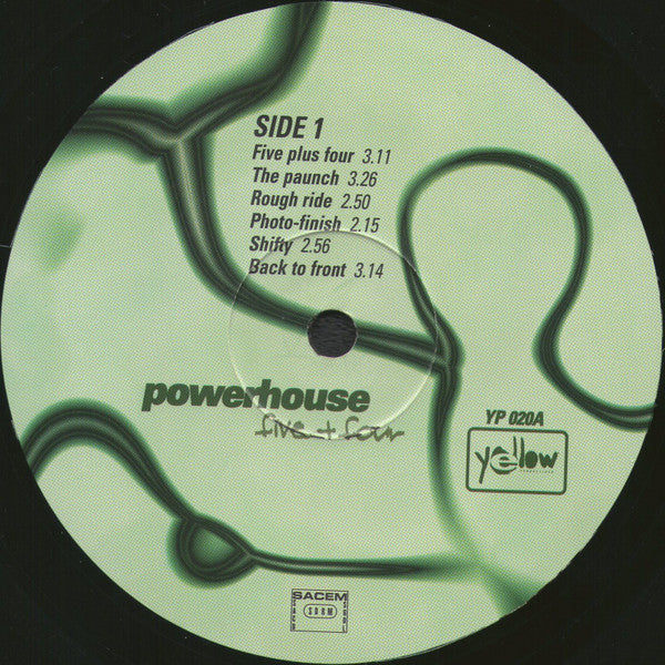 Powerhouse (8) : Five Plus Four (LP, Album, RE)