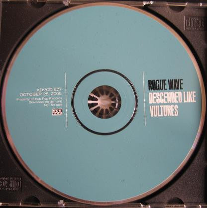 Rogue Wave : Descended Like Vultures (CD, Album, Promo)