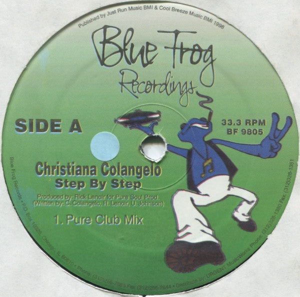 Christiana Colangelo : Step By Step (12")