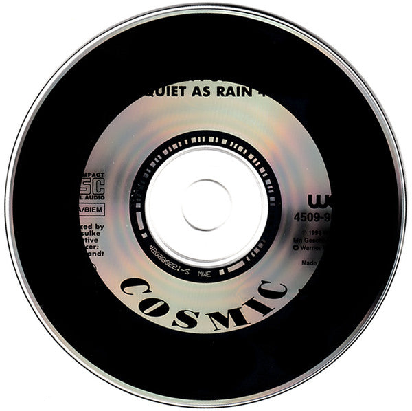 Cosmic Plans : Quiet As Rain (CD, Single)