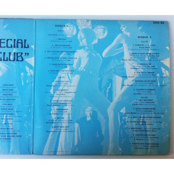 Various : Danses "Spécial Club" (2xLP, Comp)