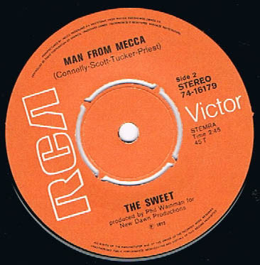 The Sweet : Little Willy (7", Single)