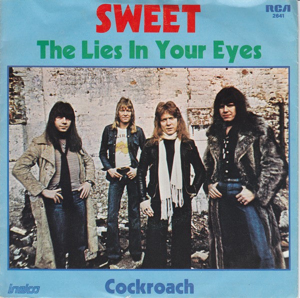 The Sweet : The Lies In Your Eyes (7", Single)
