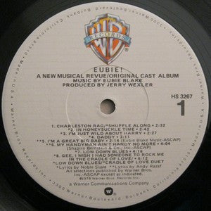 Eubie Blake : Eubie! A New Musical Revue (LP, Album)