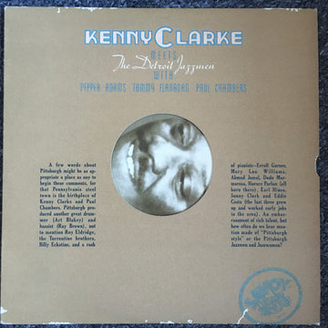Kenny Clarke Meets The Detroit Jazzmen : Kenny Clarke Meets The Detroit Jazzmen (LP, Album, RE)