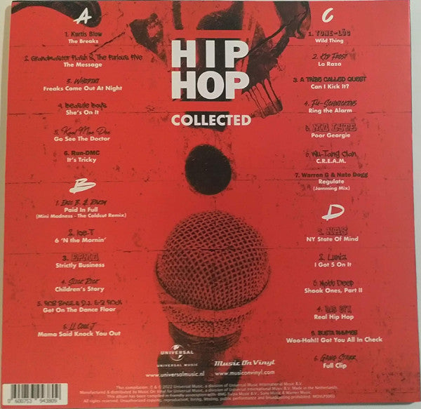 Various : Hip Hop Collected (2xLP, Comp, RE)