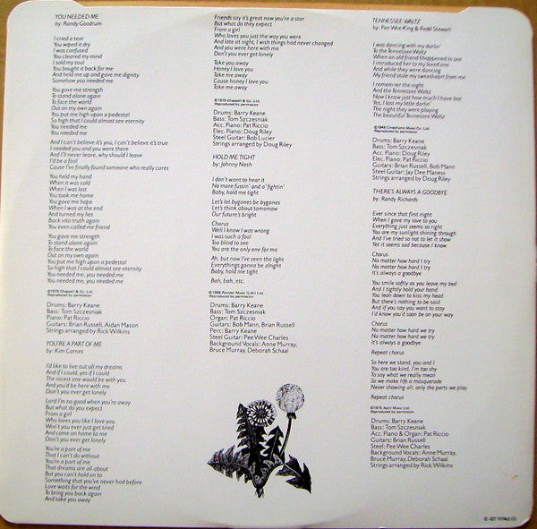 Anne Murray : Let's Keep It That Way (LP, Album)