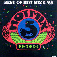 Various : Best Of Hot Mix 5 '88 (LP, Comp)