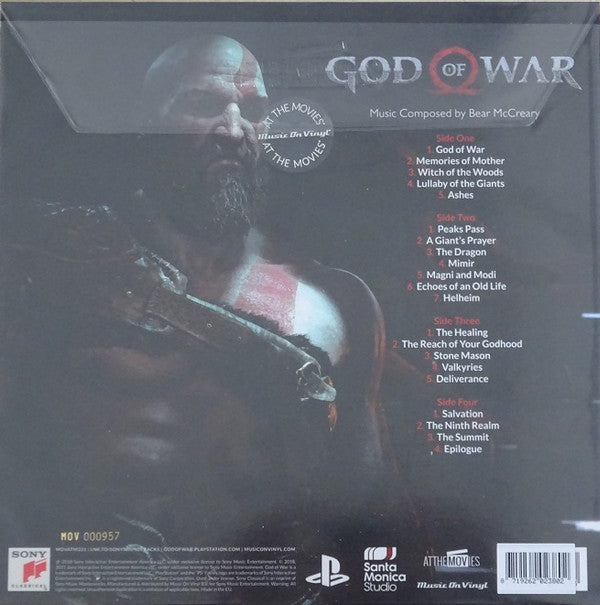 Bear McCreary : God Of War (2xLP, Album, Ltd, Num, Red)