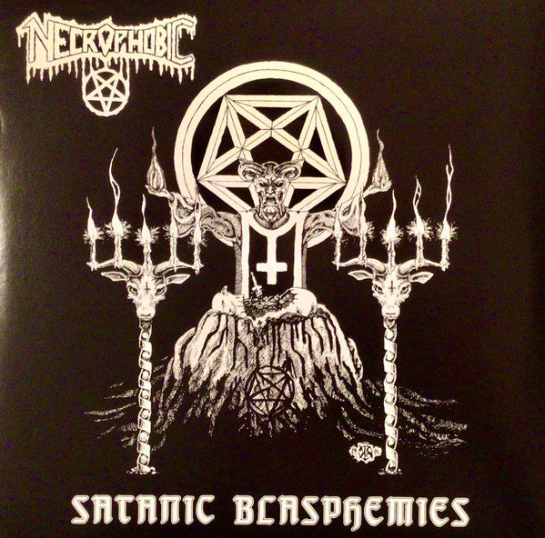 Necrophobic : Satanic Blasphemies (LP, Comp, RE, 180)