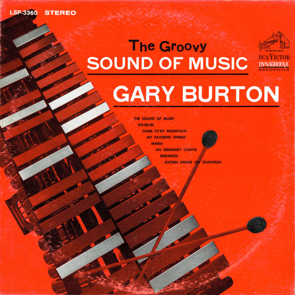 Gary Burton : The Groovy Sound Of Music (LP, Album, Roc)