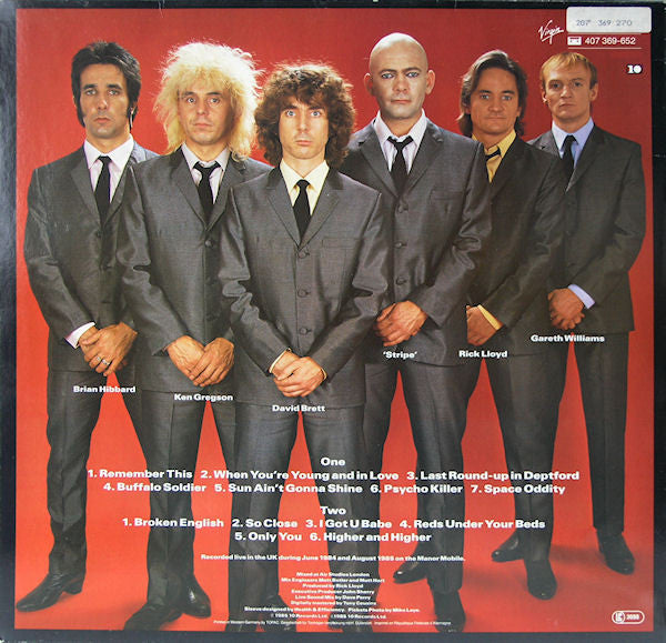 Flying Pickets* : Live (LP)