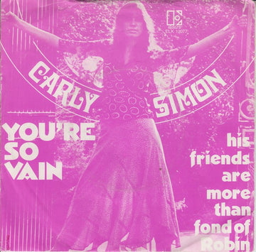 Carly Simon : You're So Vain (7", Single)