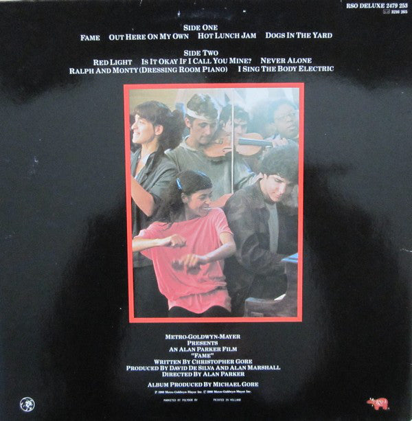 Various : Fame (The Original Soundtrack From The Motion Picture) (LP, Album, Gat)
