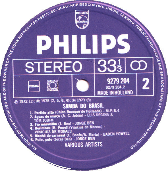 Various : Samba Do Brasil (LP, Comp)