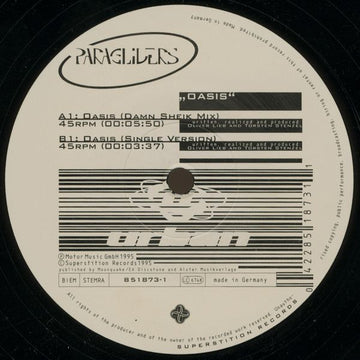 Paragliders : Oasis (12")