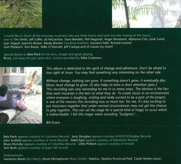 Bill Evans (3) : Soulgrass (CD, Album)