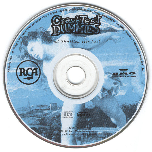 Crash Test Dummies : God Shuffled His Feet (CD, Album)