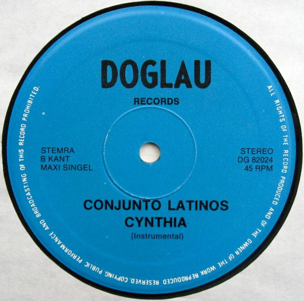 Conjunto Latinos : Cynthia (12", Maxi)