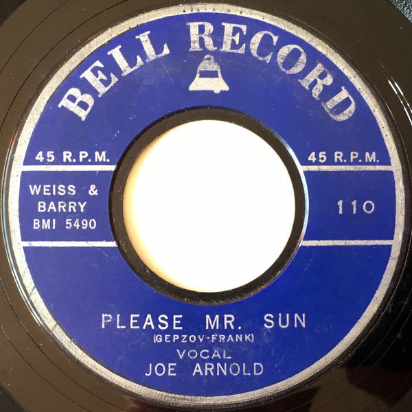 Sandy Kaye / Joe Arnold (3) : If I Didn't Care / Please Mr. Sun (7")