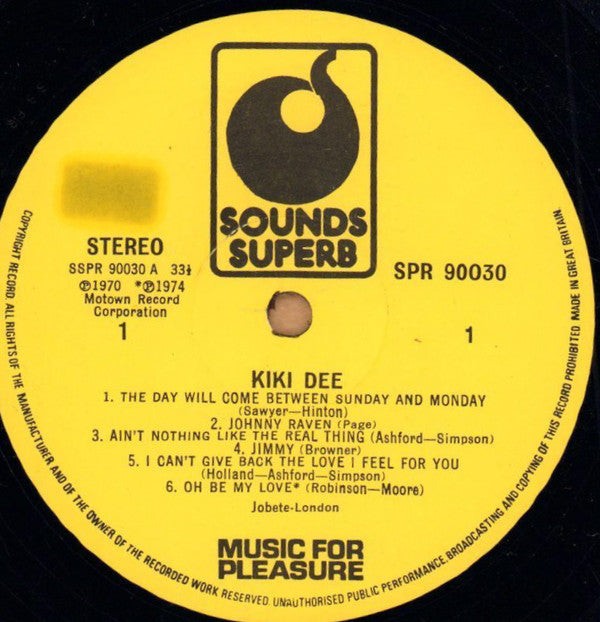 Kiki Dee : Kiki Dee (LP, Album)