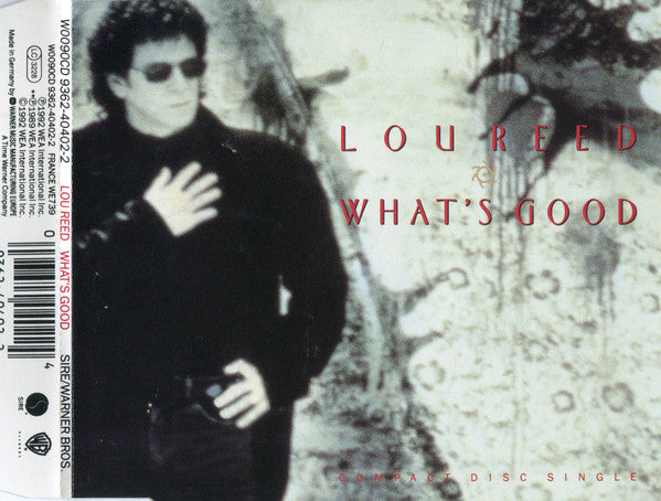 Lou Reed : What's Good (CD, Single)