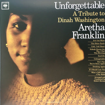 Aretha Franklin : Unforgettable (A Tribute To Dinah Washington) (LP, Album, RE)