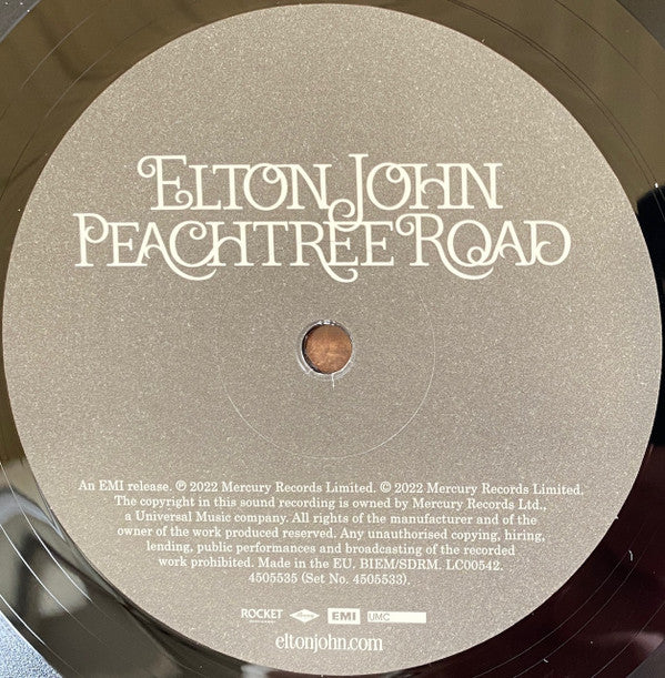 Elton John : Peachtree Road (2xLP, Album, RE, RM)