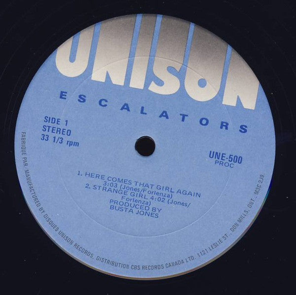 Escalators (2) : Escalators (12", EP)