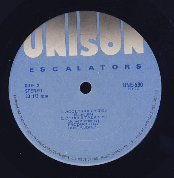 Escalators (2) : Escalators (12", EP)
