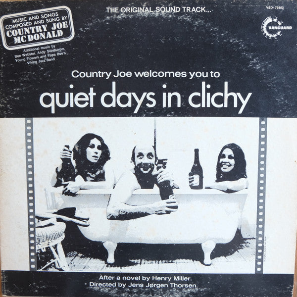 Various : Country Joe Welcomes You To Quiet Days In Clichy (LP, Album)