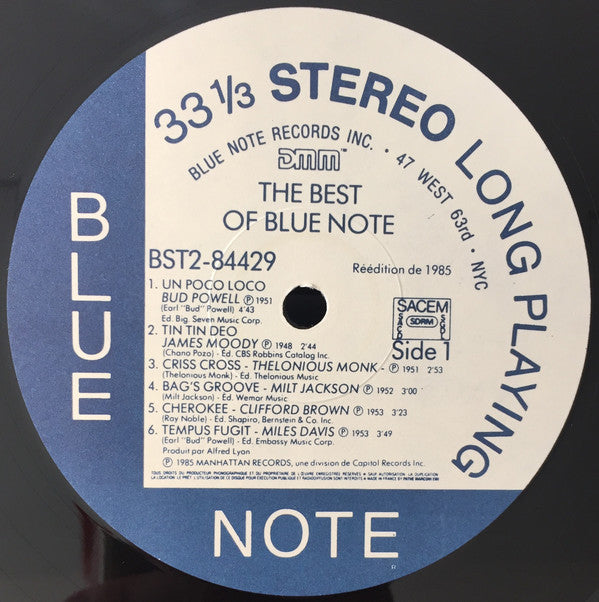 Various : The Best Of Blue Note (2xLP, Comp, RE)