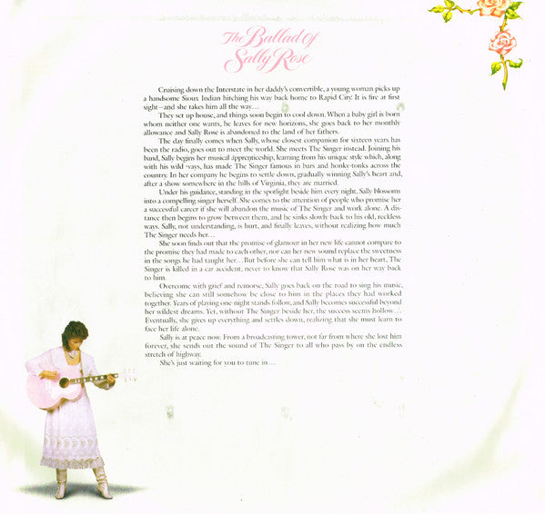 Emmylou Harris : The Ballad Of Sally Rose (LP, Album)