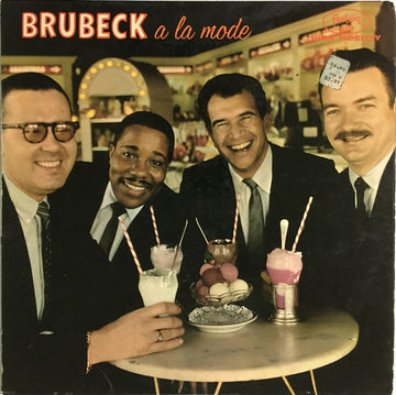 Dave Brubeck Quartet* Featuring  Bill Smith* : Brubeck A La Mode (LP, Album, Mono, Red)