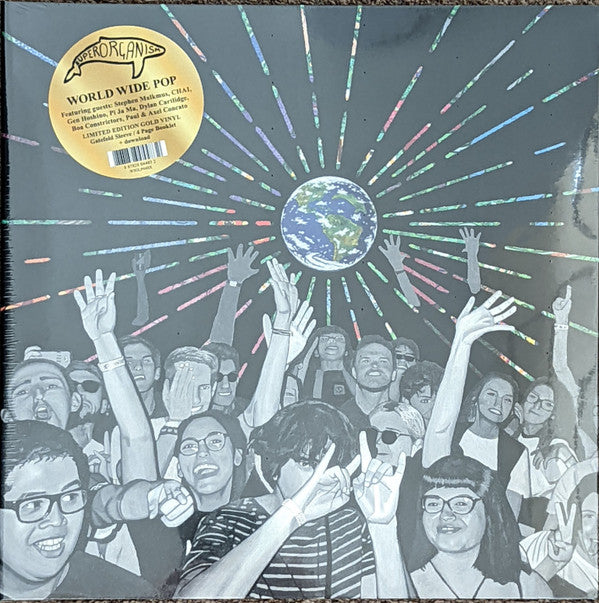 Superorganism : World Wide Pop (LP, Album, Ltd, Gol)