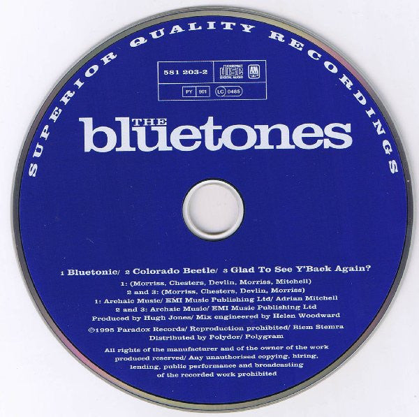 The Bluetones : Bluetonic (CD, Maxi)