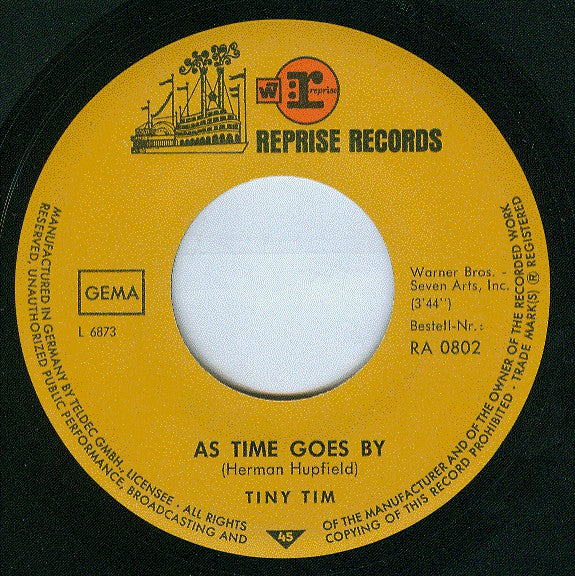 Tiny Tim : Great Balls Of Fire (7", Single)