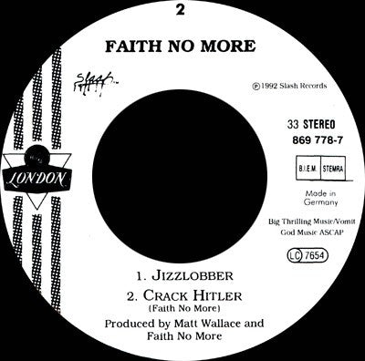 Faith No More : Midlife Crisis (7", EP)