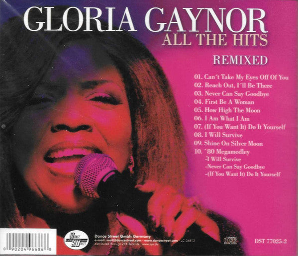 Gloria Gaynor : All The Hits Remixed (CD, Comp)