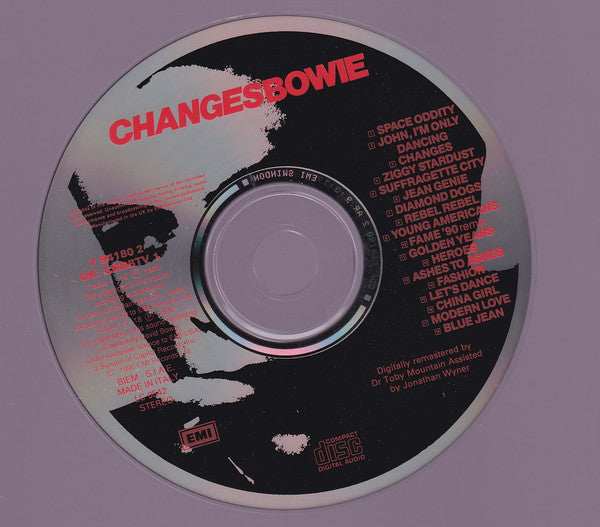 David Bowie : Changesbowie (CD, Comp, RM, RP)