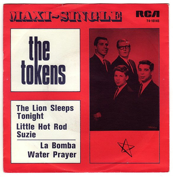 The Tokens : The Lion Sleeps Tonight (7", EP)