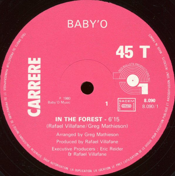 Baby'O : In The Forest (12")