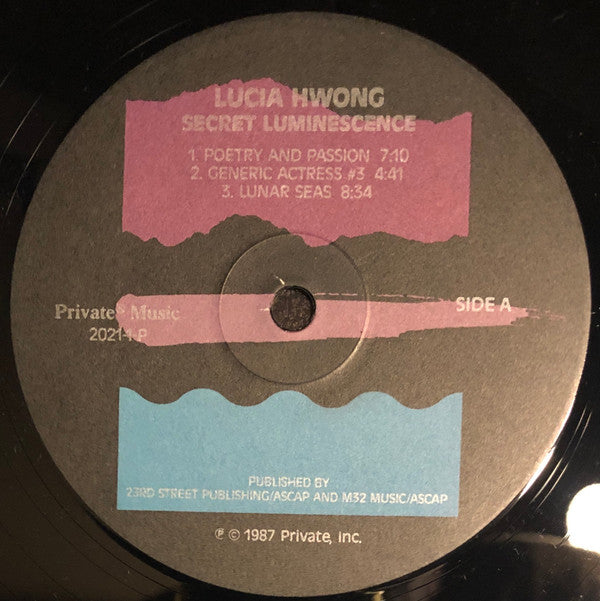 Lucia Hwong : Secret Luminescence (LP, Album)